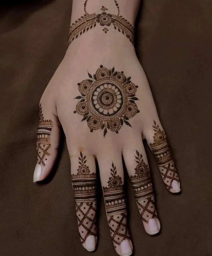 Arabic Latest Mehndi Design Trends for 
 2024