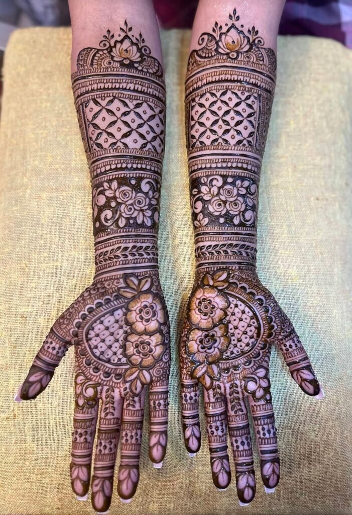 Arabic Latest Mehndi Design Trends for 
 2024