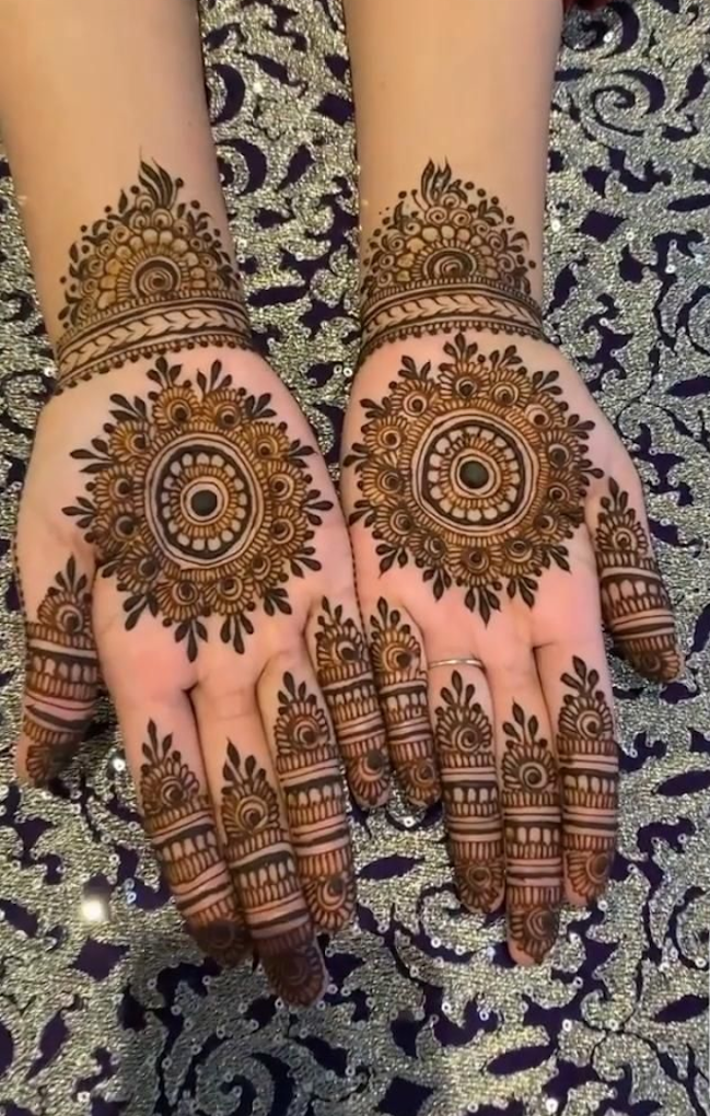 Best Bridal Mehndi Design Mandala Mehndi