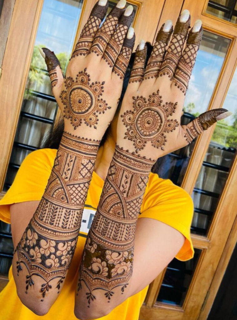 Best Bridal Mehndi Design Mandala Mehndi