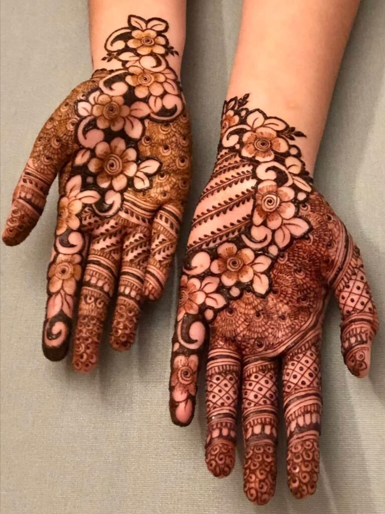 Arabic Latest Mehndi Design Trends for 
 2024